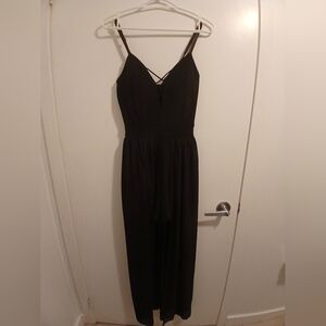 Italian romper dress In Black, size small/medium (S/M)